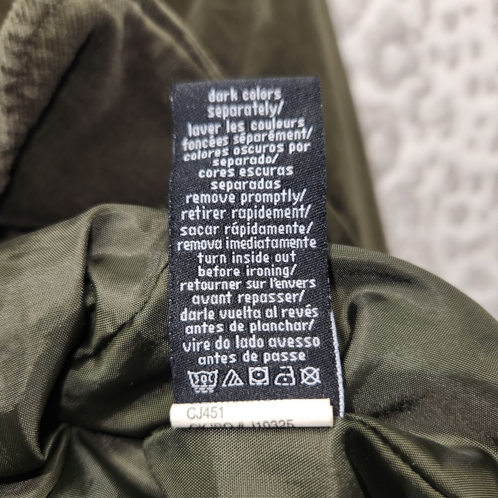 Calvin Klein‎ Jacket Womens M Green Blazer Corduroy Stretch Pockets Soft Comfy - Picture 7 of 7